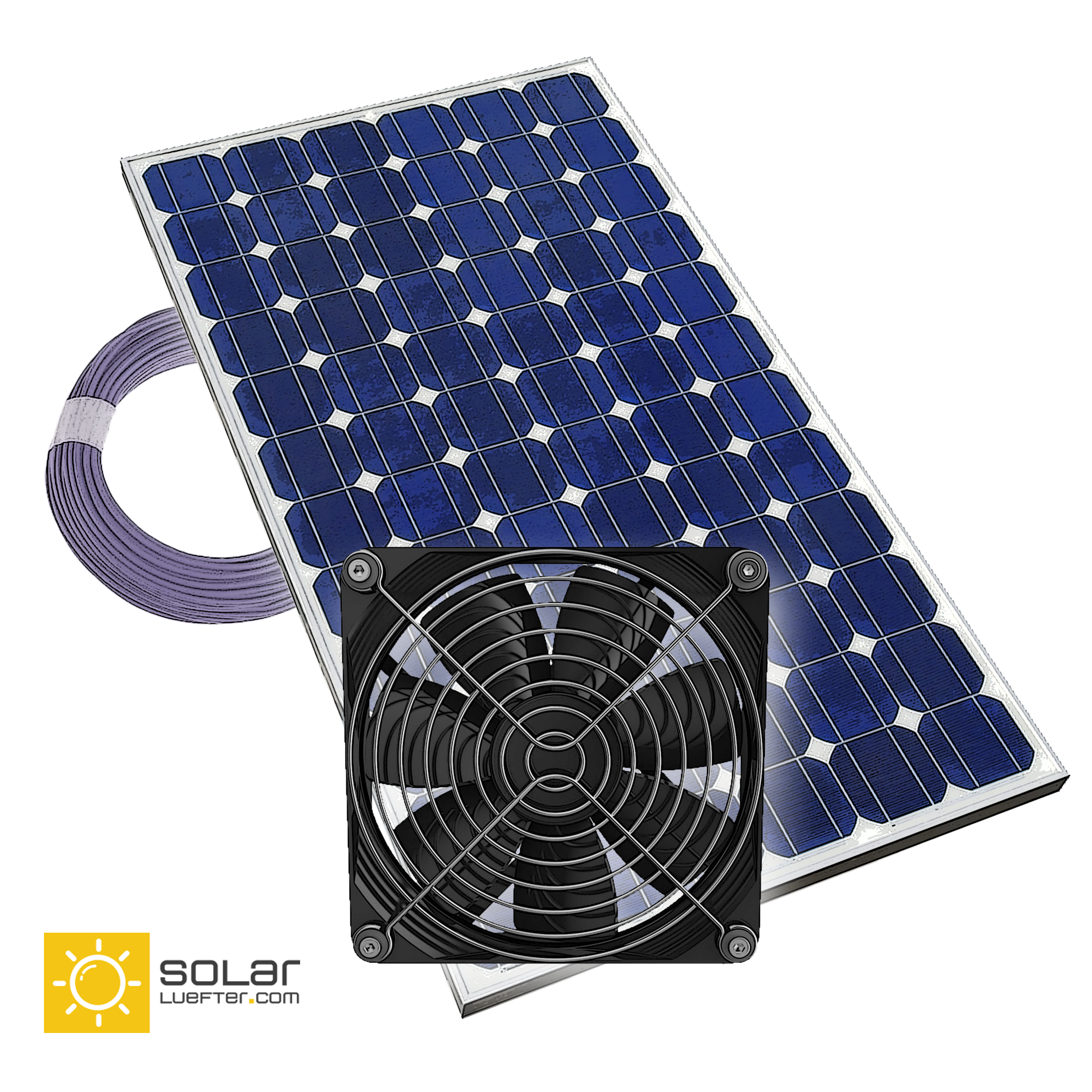 SHOP -  - SOLAR LÜFTER - Gewächshauslüfter, solar  betriebene Lüfter und mehr